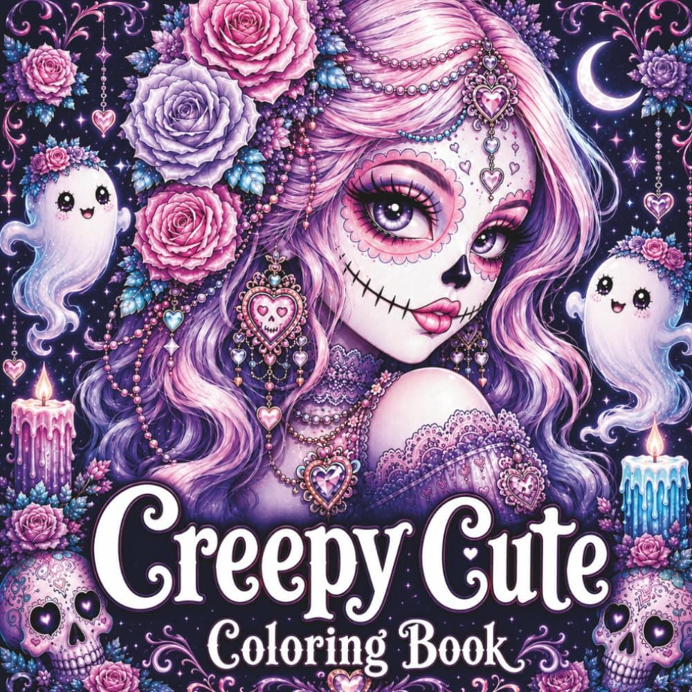 Cover of Creepy Cute Coloring Book